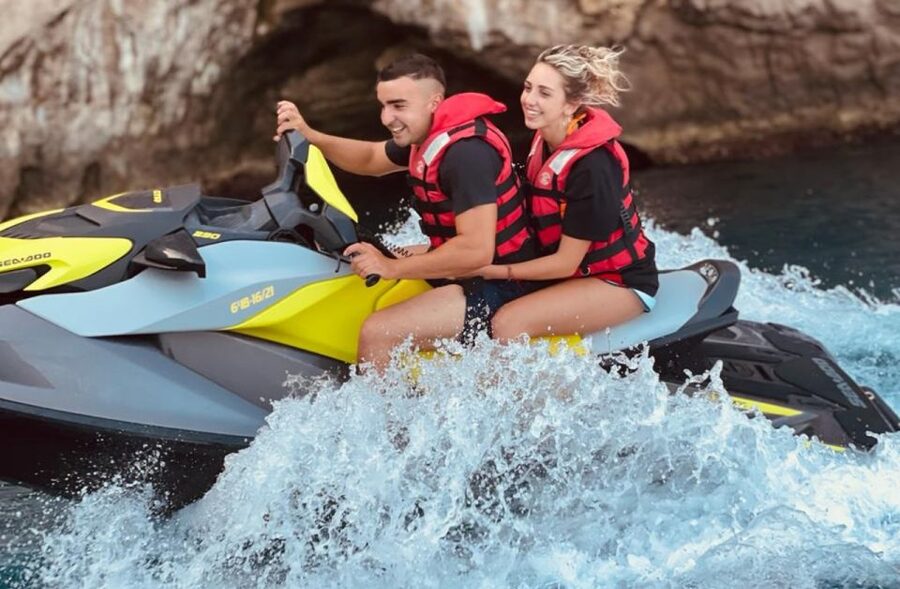 Cala Millor: Jetski Tour of Sea Lion Cave or Caves of Artà - What the ride feels like in real conditions