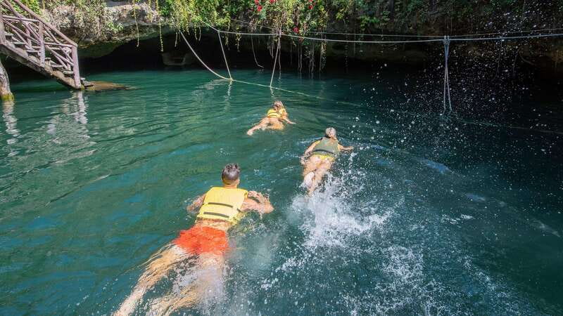 Cancun: ATV, Ziplines and Cenote Adventure in the Jungle - Getting ready for the ATV circuit