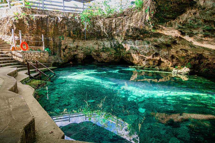 Cancun: Cenotes El Retoño entrance with transportation, lunch, and guided tour. - The ride from Cancun to El Retoño