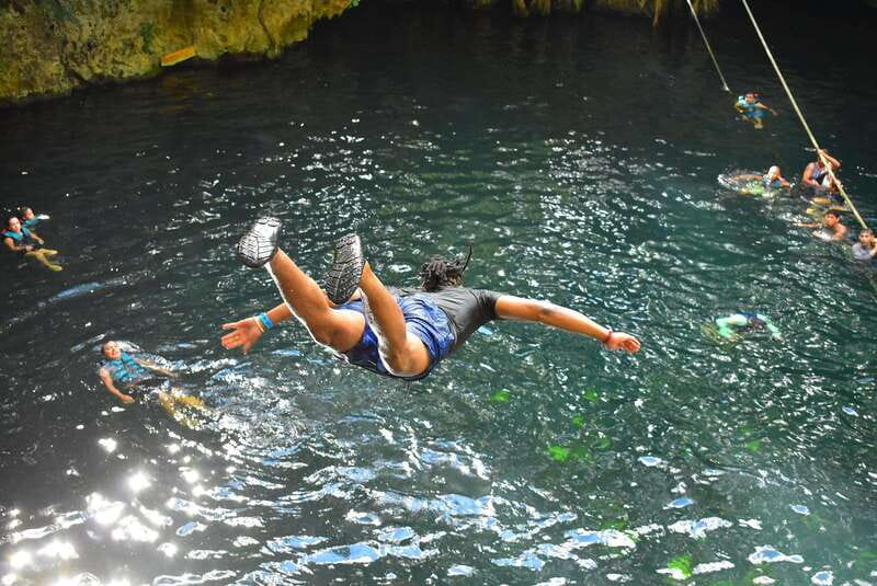 Cancun: Jungle ATV Tour, Ziplining, and Cenote Swim - A Freshwater Break at Cenote Verde Lucero