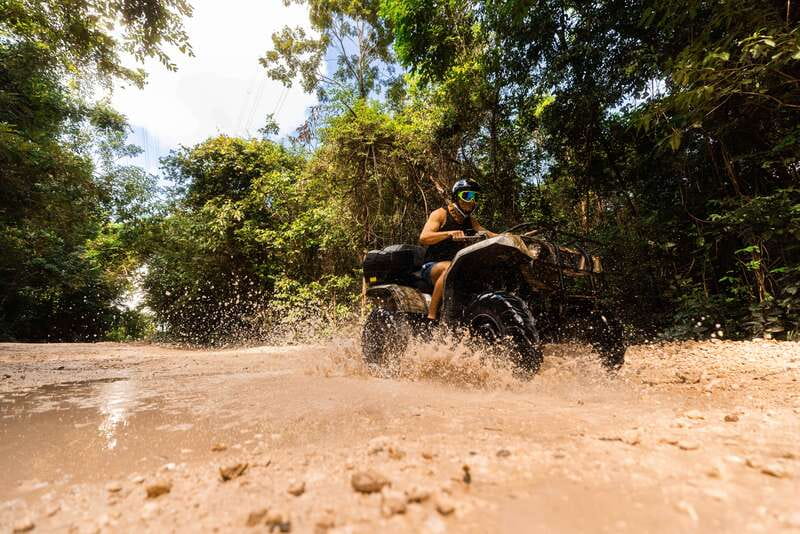 Cancun & Riviera Maya: ATV, Zipline, & Cenote Combo Tour - The road to Ruta de los Cenotes