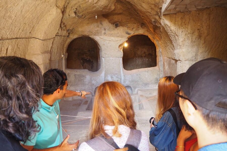 Cappadocia: Green Tour - Ihlara Valley & Underground City - Derinkuyu turns soft rock into a shelter