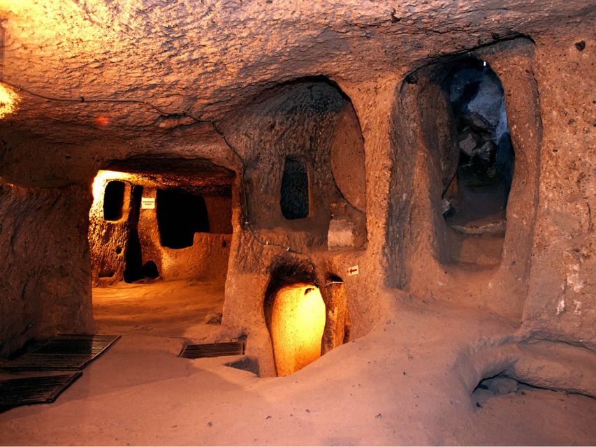 Cappadocia Green Tour: Underground Cities and Ihlara Valley - Derinkuyu takes you below the surface