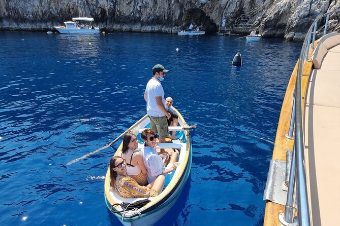 Capri Blue Grotto Small-Group Boat Day Tour From Sorrento - Crew service and the tone of the day
