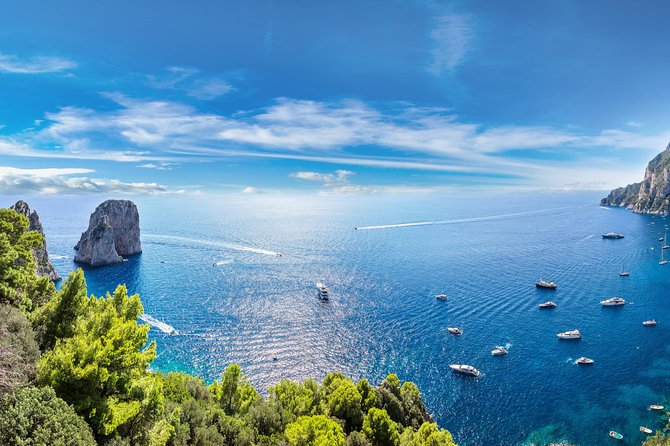 Capri Boat Tour from Sorrento: Swim, Grottos & Light Lunch - Swimming, snacks, and the Caprese lunch
