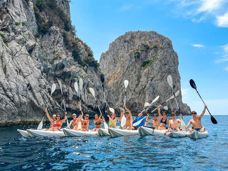 Capri: Caves and Beaches Kayaking Tour with GoPro Photos - The best parts of this Capri kayak trip