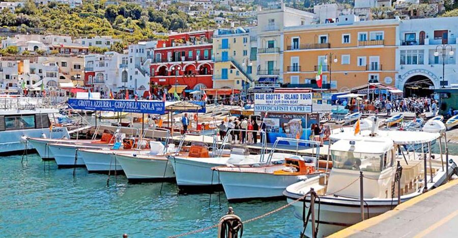 Capri: DIY Day Trip with Blue Grotto, Funicular & Lunch - Seeing Capri from the water