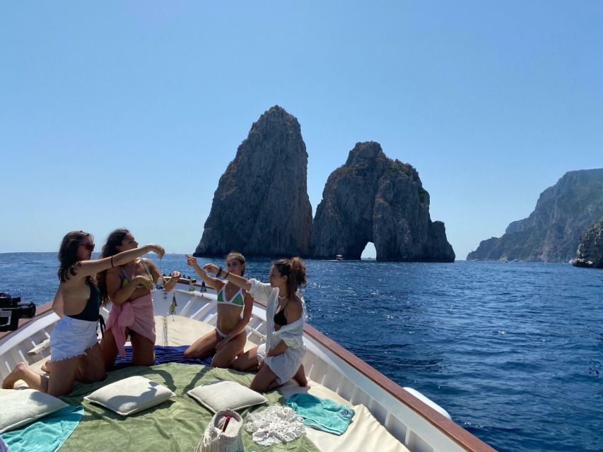 Capri: Island and Grottos Boat Cruise with Snacks and Drinks - Punta Carena Lighthouse and the western coast