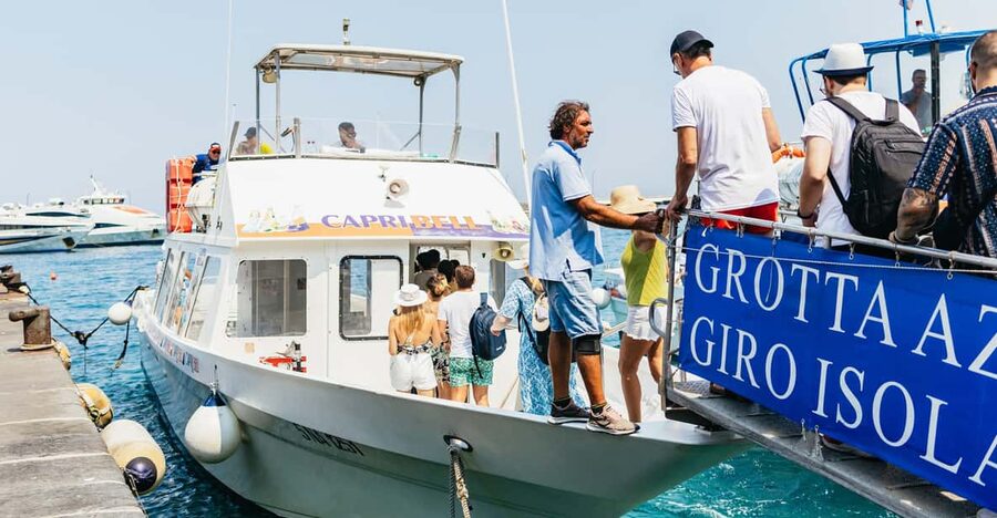Capri: Island Boat Tour and Optional Blue Grotto Visit - Key points to know before you go