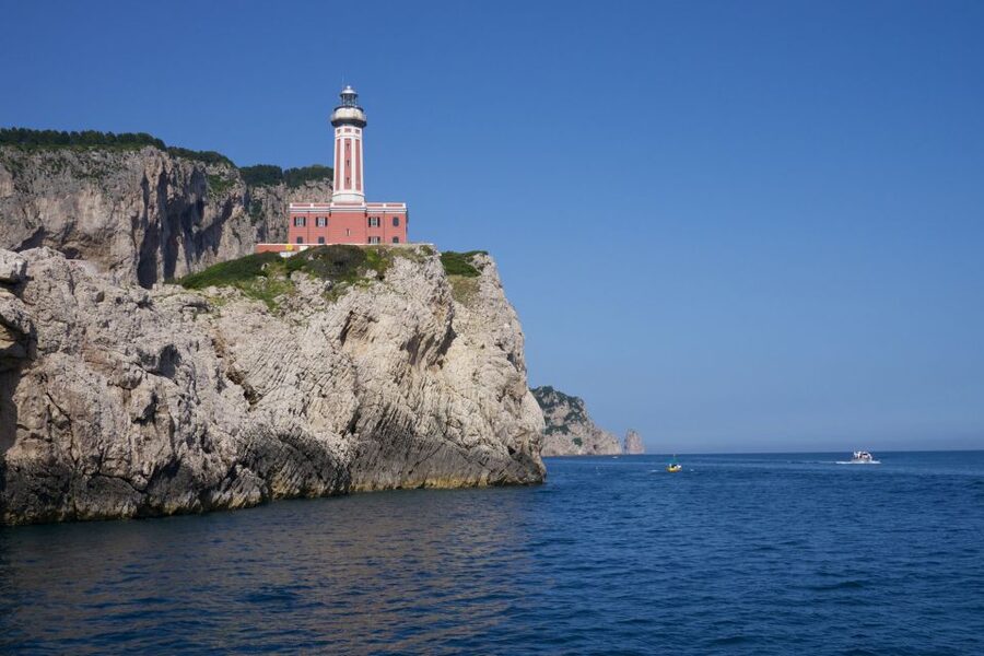Capri: Island Sightseeing Tour with Blue Grotto Stop - Villa Malaparte and the story of Tiberius’ Leap