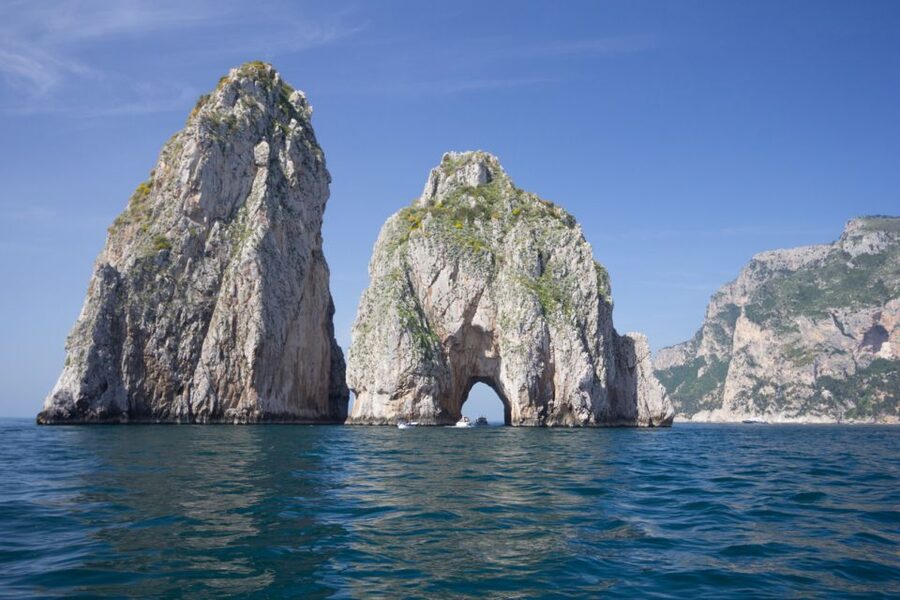 Capri: Island Sightseeing Tour with Blue Grotto Stop - The Faraglioni and Natural Arch