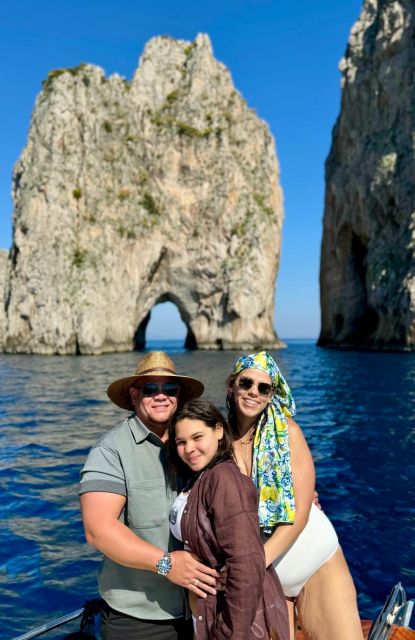Capri: Tour of the island with caves and Faraglioni - Swimming, snorkeling, and the included supplies