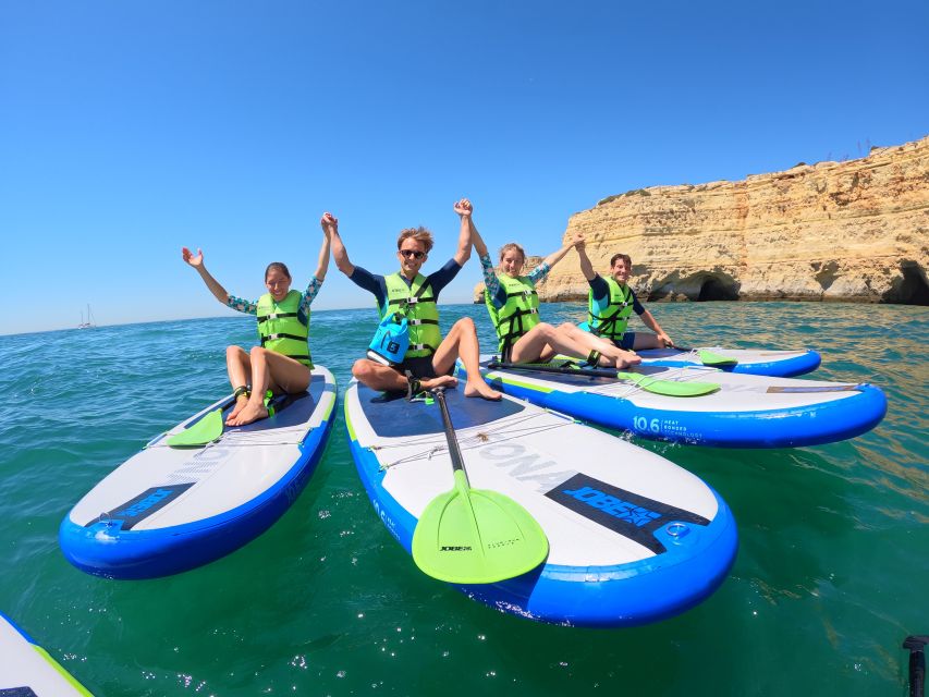 Carvoeiro: Benagil Cave Kayak Tour with 4k Photos - Small groups and the pace on the water