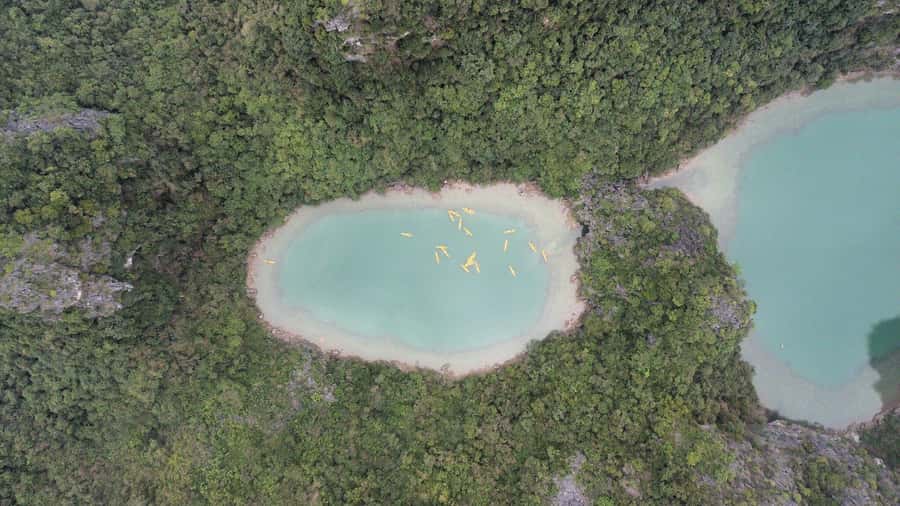 Cat Ba: Lan Ha and Ha Long Bay Boat Tour with Kayaking, Cave - Lunch aboard the boat