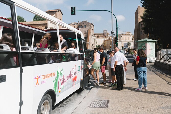 Catacombs Tour with Transfer – Optional Capuchin Crypt or Trevi - Starting at Piazza dAracoeli