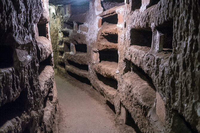 Catacombs Tour with Transfer – Optional Capuchin Crypt or Trevi - Timing, group size, and the real duration