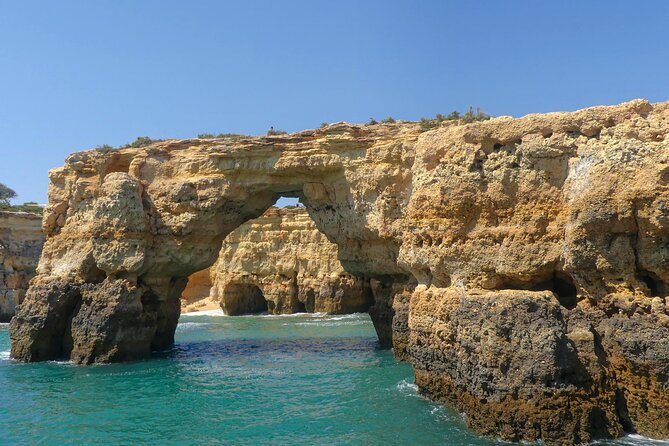 Caves and Coastline Cruise from Albufeira to Benagil - Comforts onboard, including shade and a bar