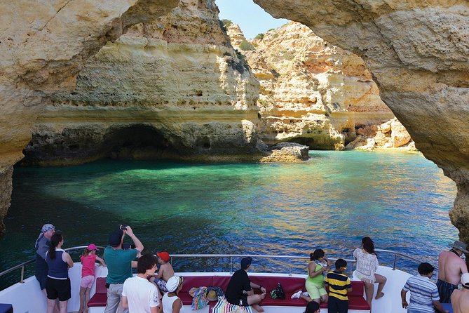 Caves and Coastline Cruise from Albufeira to Benagil - Leaving Albufeira and following the cliffs