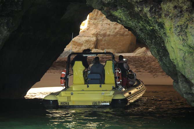 Caves and Dolphin Watching Cruise from Albufeira - Benagil Cave from the sea