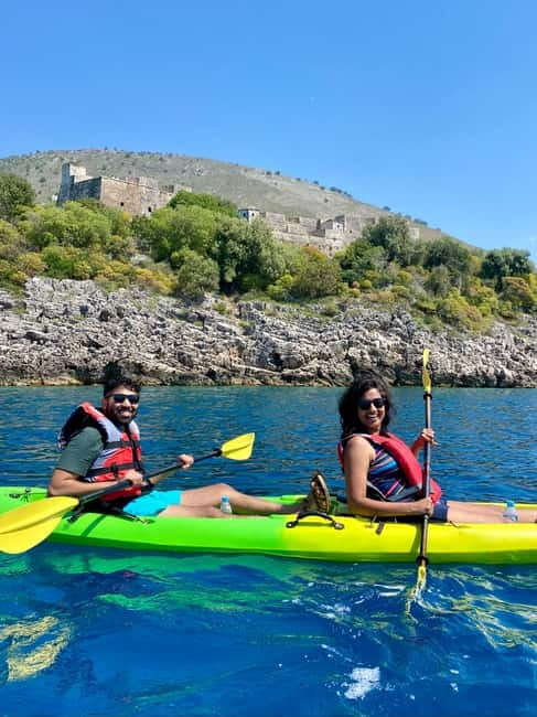 Caves of Porto Palermo: Kayak/SUP Tour with Castle Sea View - Key points before you book