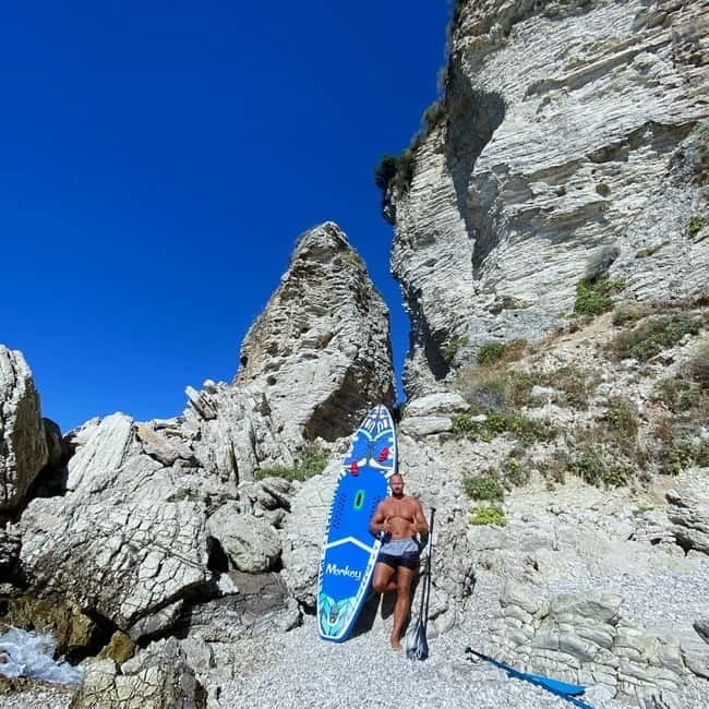 Caves of Porto Palermo: Kayak/SUP Tour with Castle Sea View - What the $42 price includes