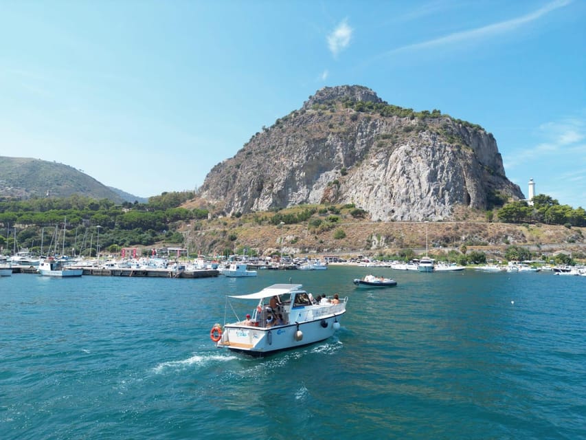 Cefalù: Mini Yacht with Snorkel Stops, Caves and Aperitif - Meeting at Eolo Café in the port