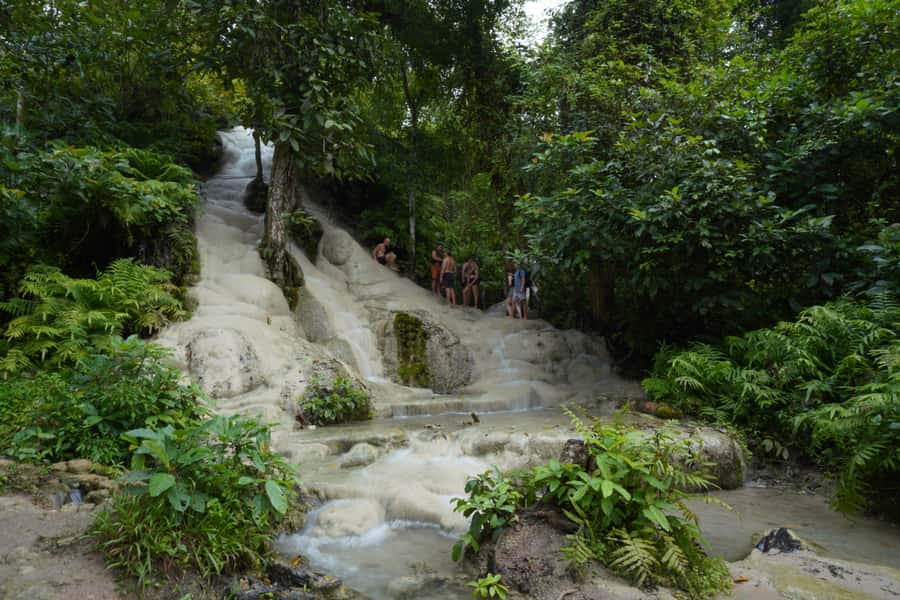 Chiang Mai: Bua Thong Sticky Waterfall & Huge Cave & Buffet - The morning ride from Chiang Mai