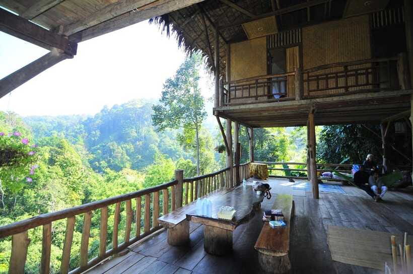 Chiang Mai: Sticky Waterfall & Caves Tour w/ Treehouse Stay - The three-hour walk to a local waterfall