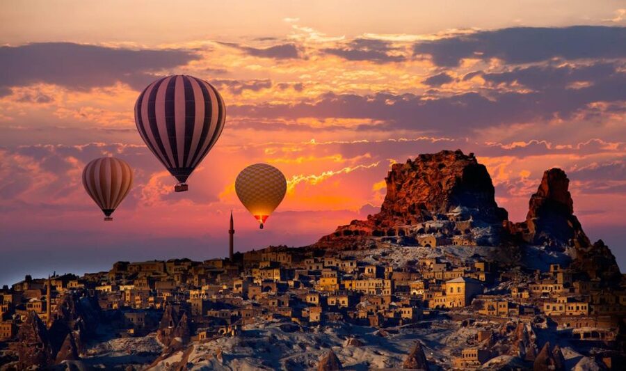 City of Side: 2-Day Cappadocia, Cave Hotel, & Balloon Tour - The cave hotel choice and evening entertainment