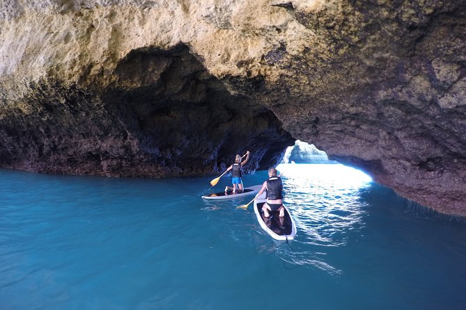 Cliffs & Caves Stand Up Paddle Adventure - Following the cliffs toward the caves