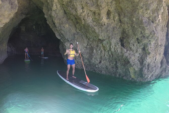 Cliffs & Caves Stand Up Paddle Adventure - The first five minutes: learning to stay upright