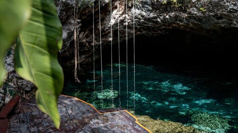 Coba, Tulum, Cenote & Lunch ECO Full Day from Rivera - Coba and the base of Nohoch Mul