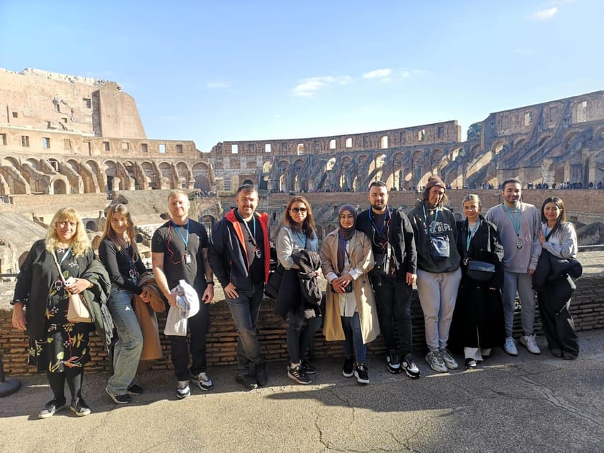 Colosseum Underground All-Access Experience w/ Ancient Rome - Pace, group size, and physical demands