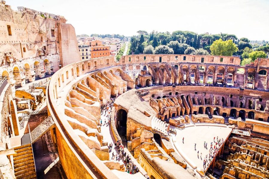 Colosseum: Underground and Ancient Rome Tour - Entering the Colosseum underground