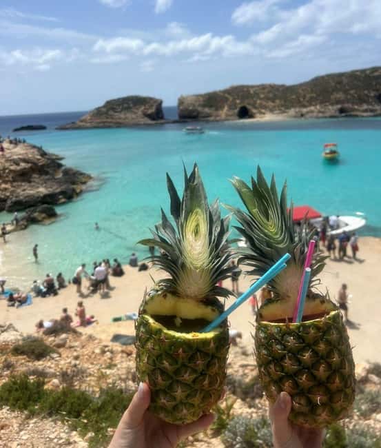 Comino: Blue Lagoon & Caves Boat Cruise - A full day for the price of a beach transfer