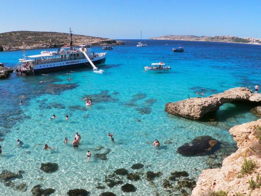 Comino: Blue Lagoon & Caves Boat Cruise - The Hornblower atmosphere
