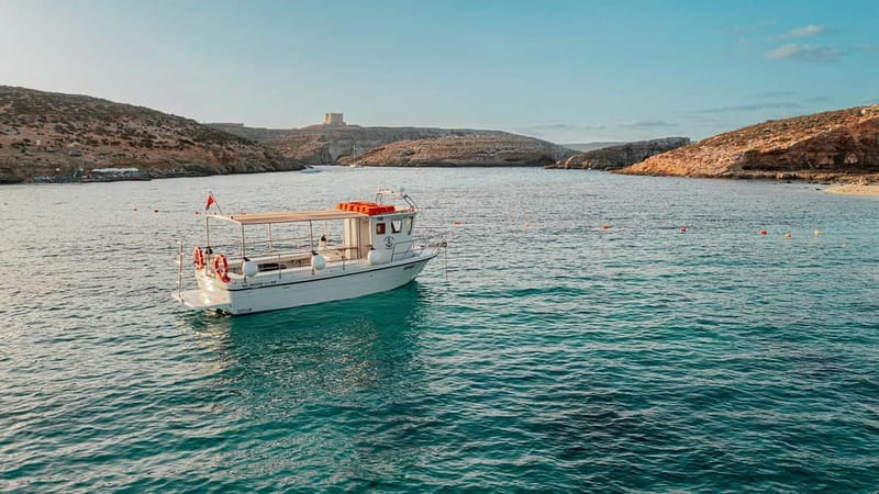 Comino: Blue Lagoon, Crystal Lagoon and Sea Caves Boat Tour - Crystal Lagoon: the best place to swim