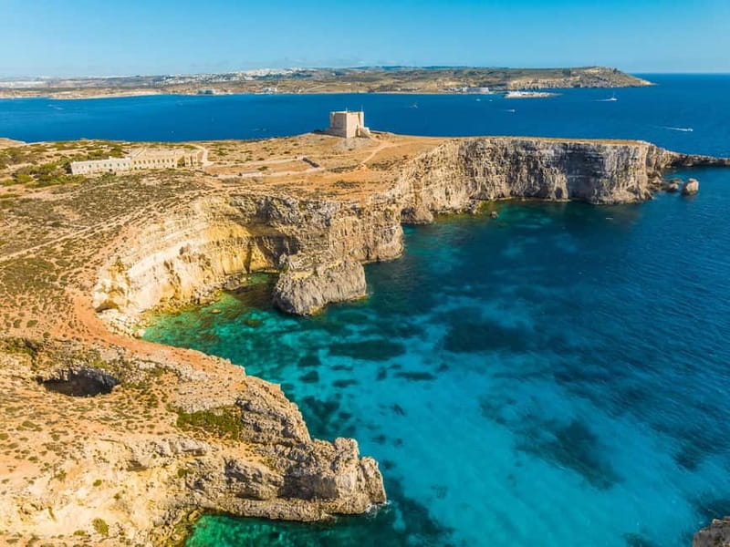 Comino: Blue Lagoon, Crystal Lagoon and Sea Caves Boat Tour - Santa Maria Caves and Elephant Rock