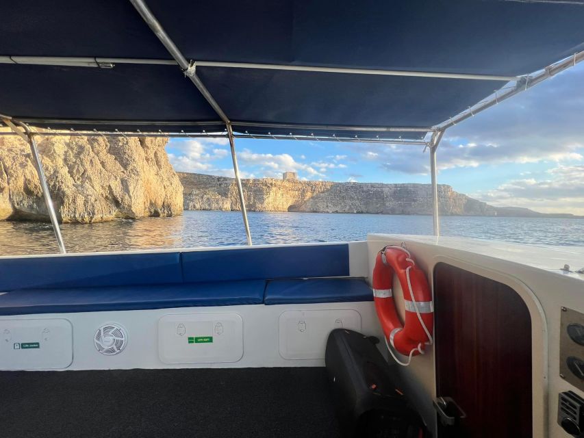 Comino & Gozo: Blue & Crystal Lagoons Cruise with Sea Caves - Sea caves, Elephant Rock, and the ride home