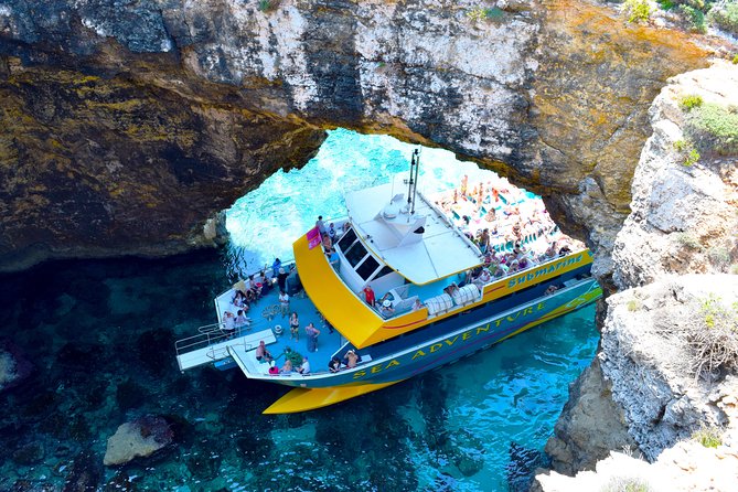 Comino Island: including Blue Lagoon, Crystal Lagoon & sea caves - Key points to know before booking