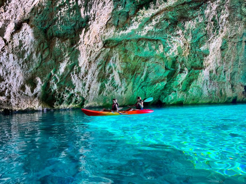 Cova dels Orguens: Cave Exploring Kayak & Snorkel Tour - Inside Cova dels Òrguens