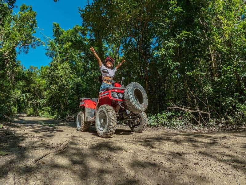 cozumel: ATV adventure with caverns, ruins with transfer - What the $75 price really covers