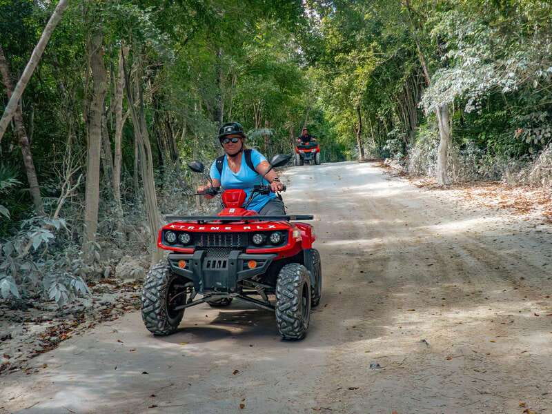 Cozumel: ATV Off-Road Adventure to Jade Cavern - El Cedral gives the outing a local starting point