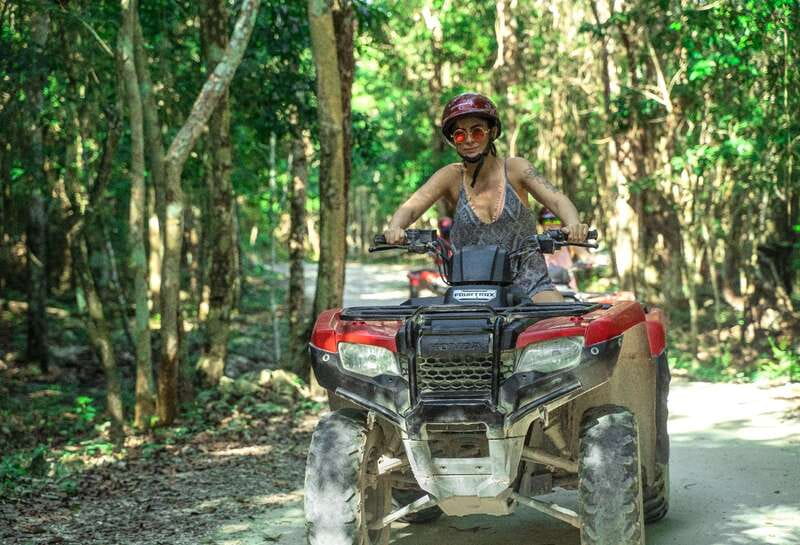 Cozumel: ATV Ride to Jade Cavern, Beach Club Access & Lunch - Swimming at Jade Cavern