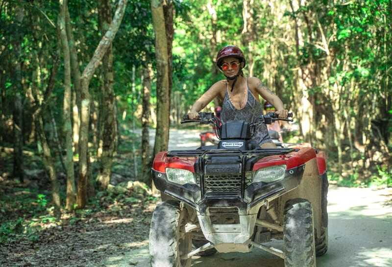 Cozumel: ATV Ride to Jade Cavern, Beach Club Access & Lunch - El Cedral and the tequila tasting