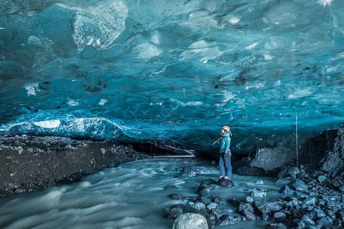 Crystal Ice Cave Adventure - The approach walk can take five minutes or an hour