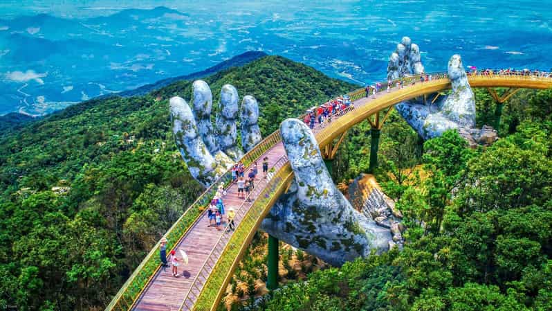 Da Nang: Golden Bridge, Lady Buddha, Marble Mt & Am Phu Cave - How to plan your eight hours