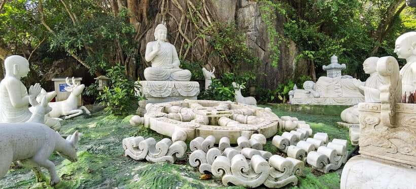 Da Nang/Hoi An: Marble & Monkey Mountains with Am Phu Cave - Monkey Mountain and the 67-meter Lady Buddha