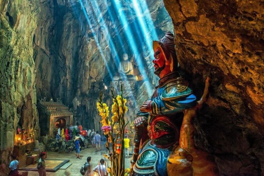 Da Nang : Lady Buddha - Marble Mountains - Am Phu Cave Tour - Am Phu Cave and its Buddhist moral lessons