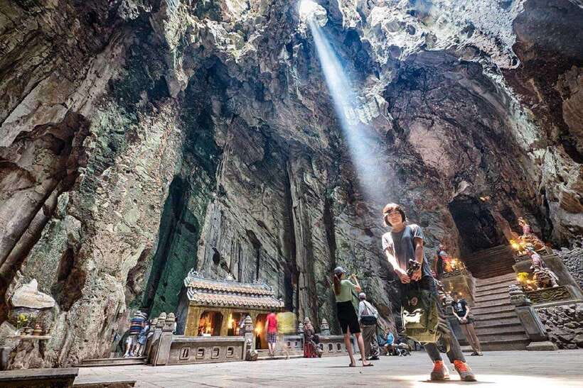 Da Nang: Marble Mountain, Am Phu Cave, and Lady Buddha … - A Vietnamese lunch on the morning departure